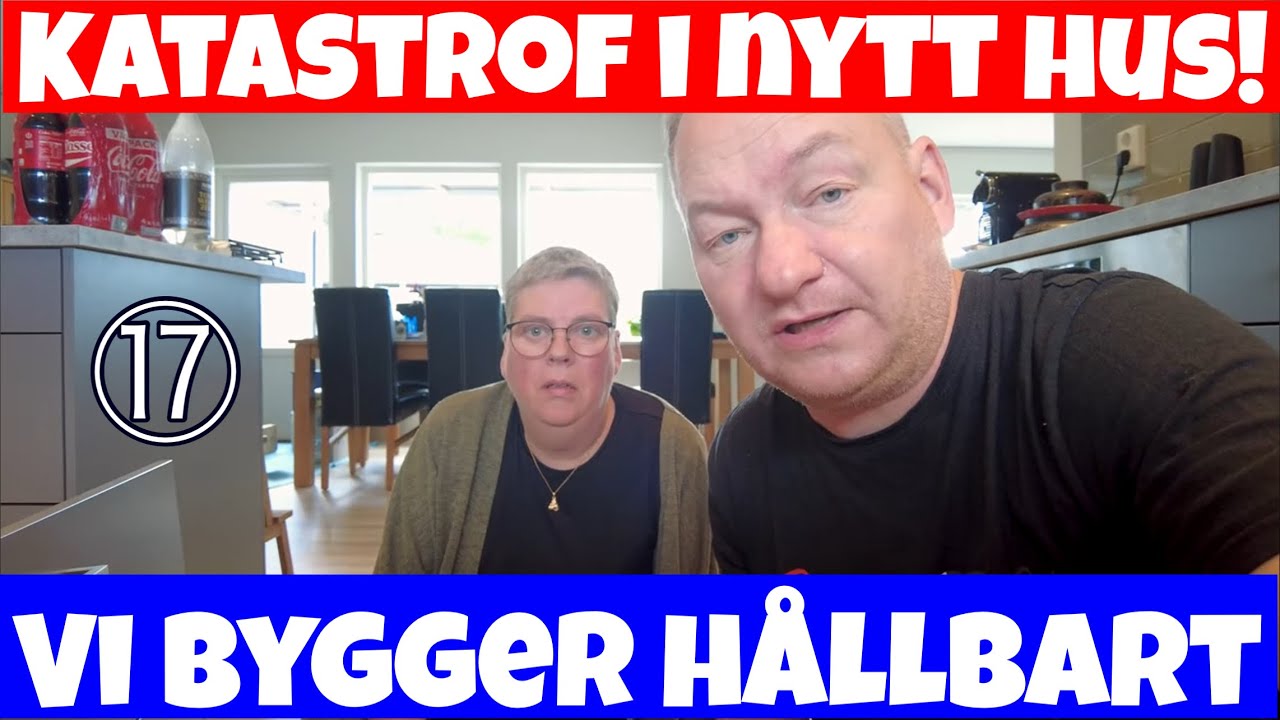 Vattenläcka i nybyggt hus och solenergin rädda huset #familjensjöstrand #livetpåochutanförscenen SUB
