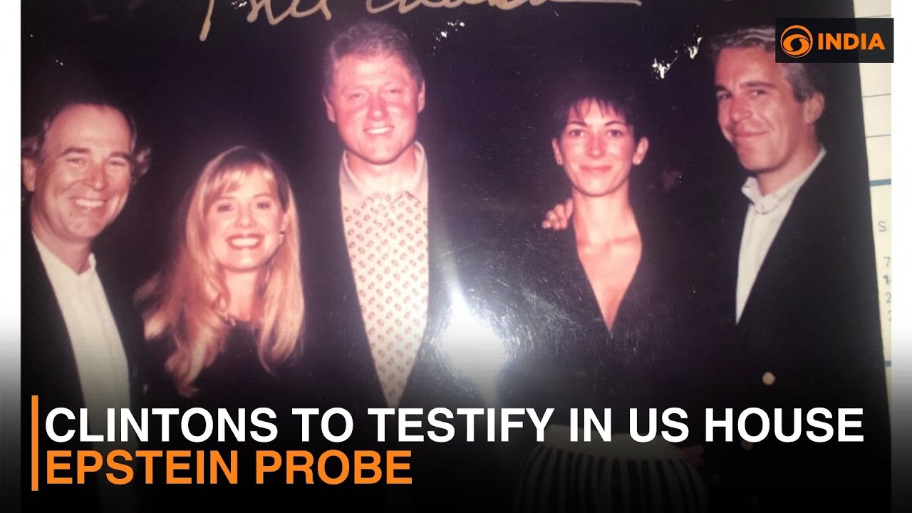 Clintons to testify in US House Epstein probe & more updates | DD Newshour | 8 AM IST