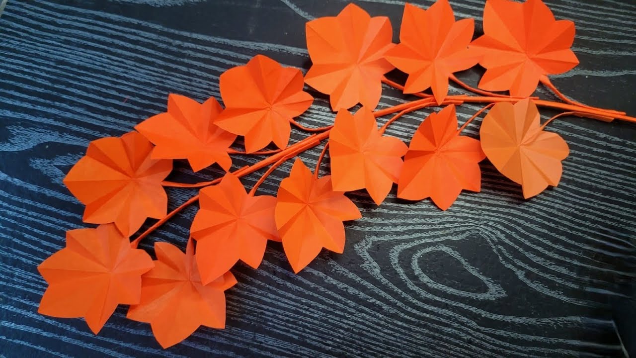 Amazing paper vine making |diy | papercrafts | home decor | 