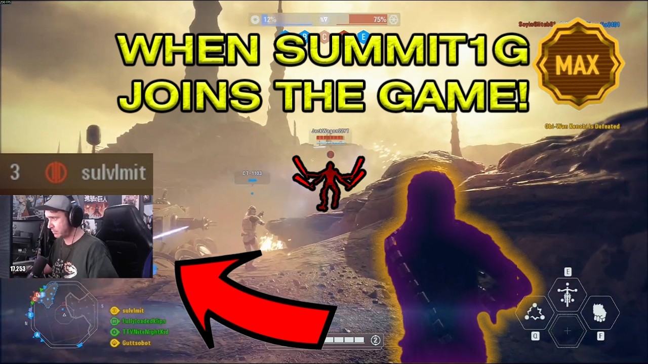 When SUMMIT1G Joins Your Battlefront 2 Supremacy Match!