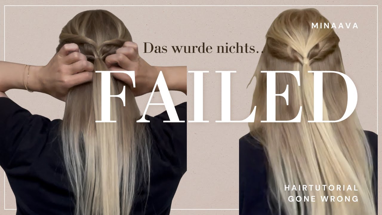 Diese Frisurenidee hat nicht funktioniert!