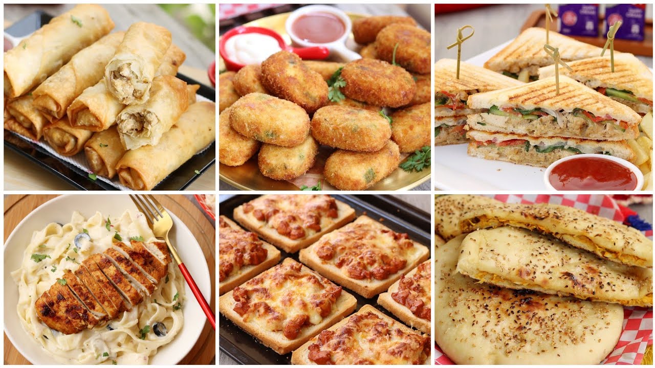 7 Mouthwatering Creamy Chicken Snacks Recipes / Tea Time Snacks