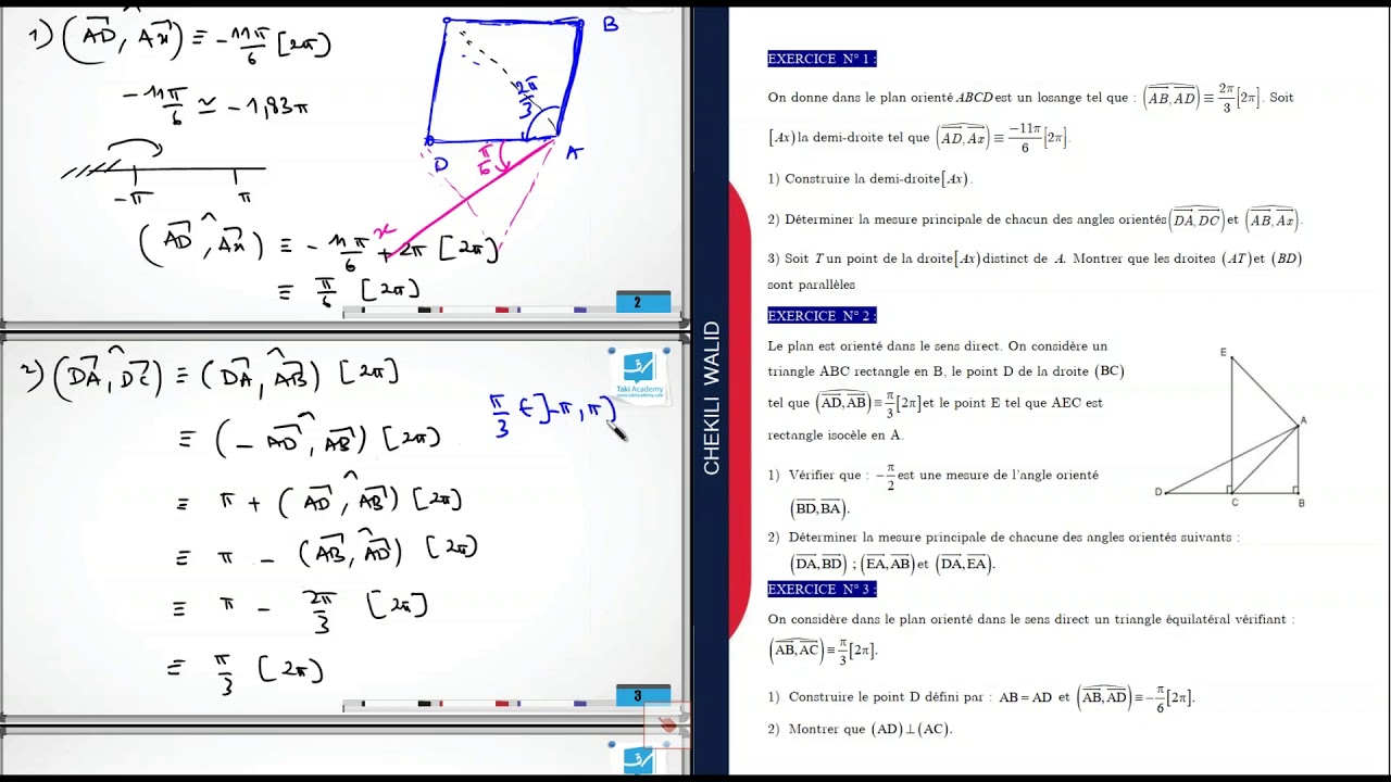 Angles Orientés
