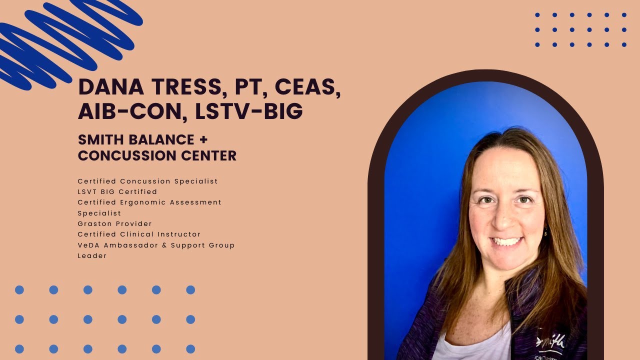 Dana Tress, Vestibular Rehabilitation Therapist & Certified Concussion Specialist, #veda  Ambassador