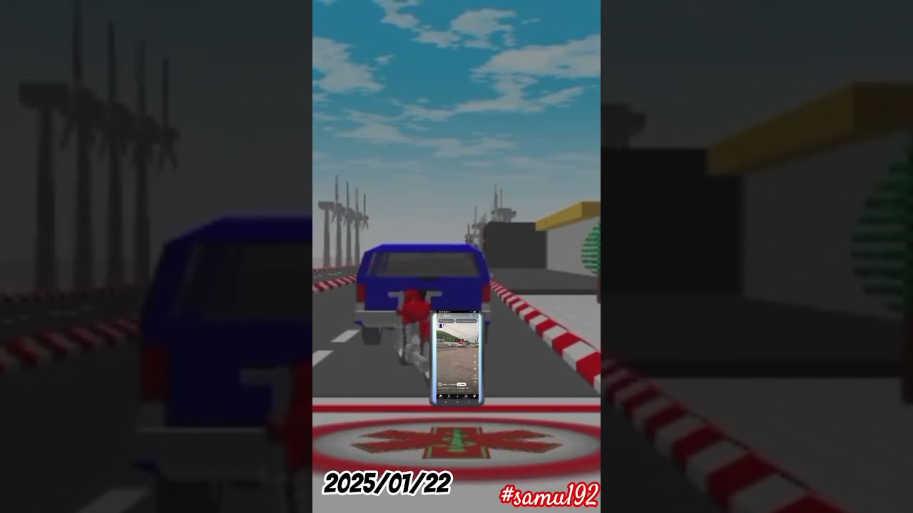 samu192's Car crash part 47 draw bricks 