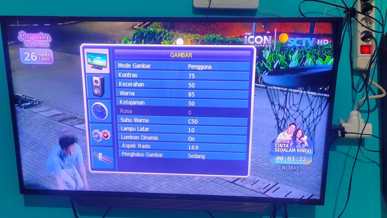 Cara Mencari Siaran TV Digital Di TV Polytron Digital 