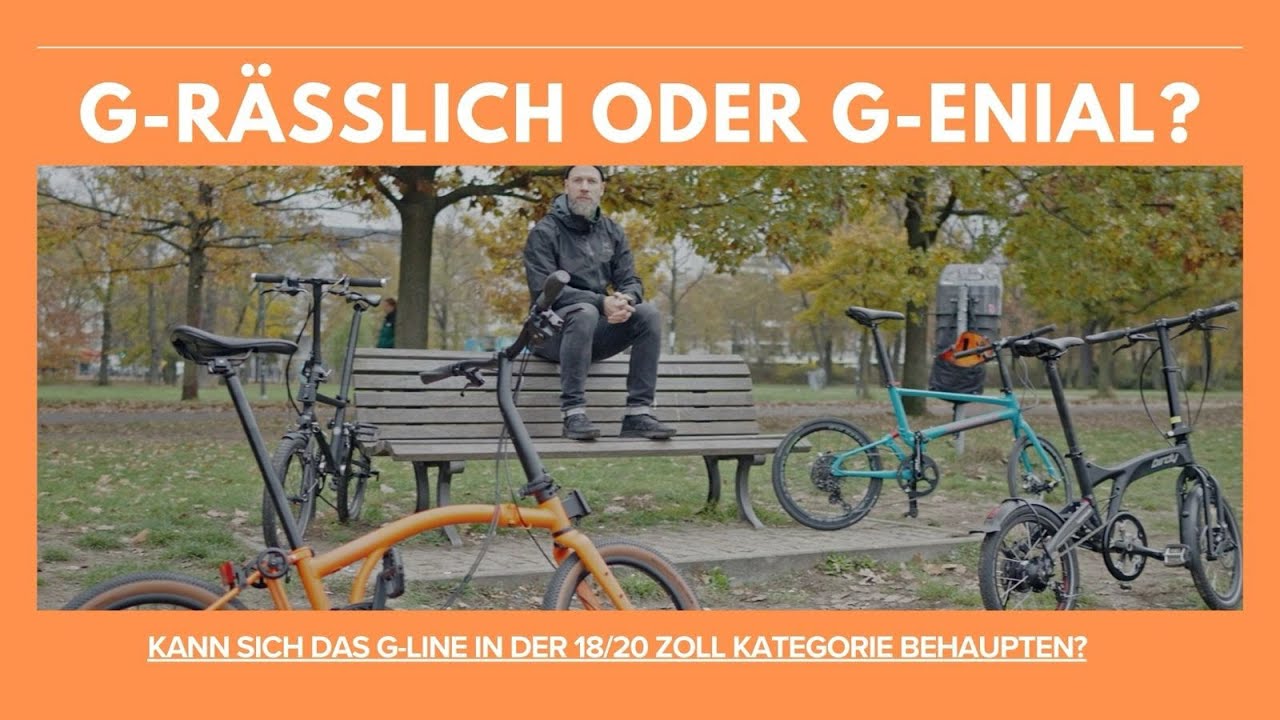 Brompton G-LINE im Test. Gravel Faltrad gegen die Konkurrenz!