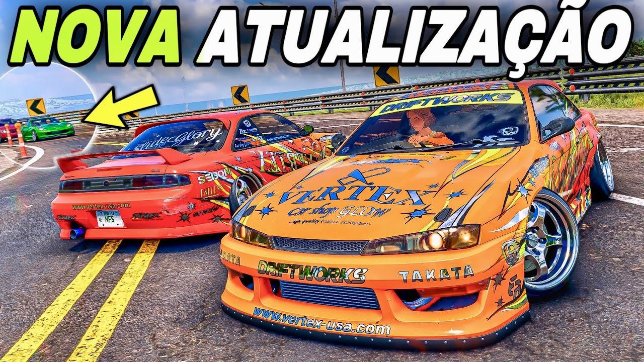 NEW UPDATE 7.1 & NOVO CARRO DO PILOTO X, SILVIA S14 LEAGUE UNDERGROUND | NFS: UNBOUND VOL 7!!!