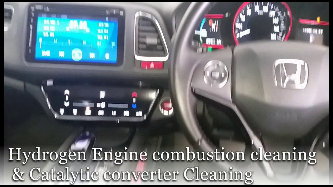 Motor Clean Hydrogen carbon cleaning & Catalytic converter cleaning Honda Vezel