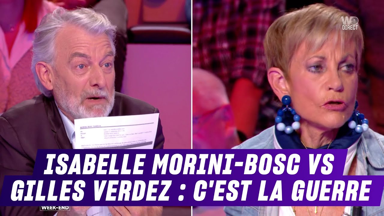 Isabelle Morini-Bosc VS Gilles Verdez : c'est la guerre !