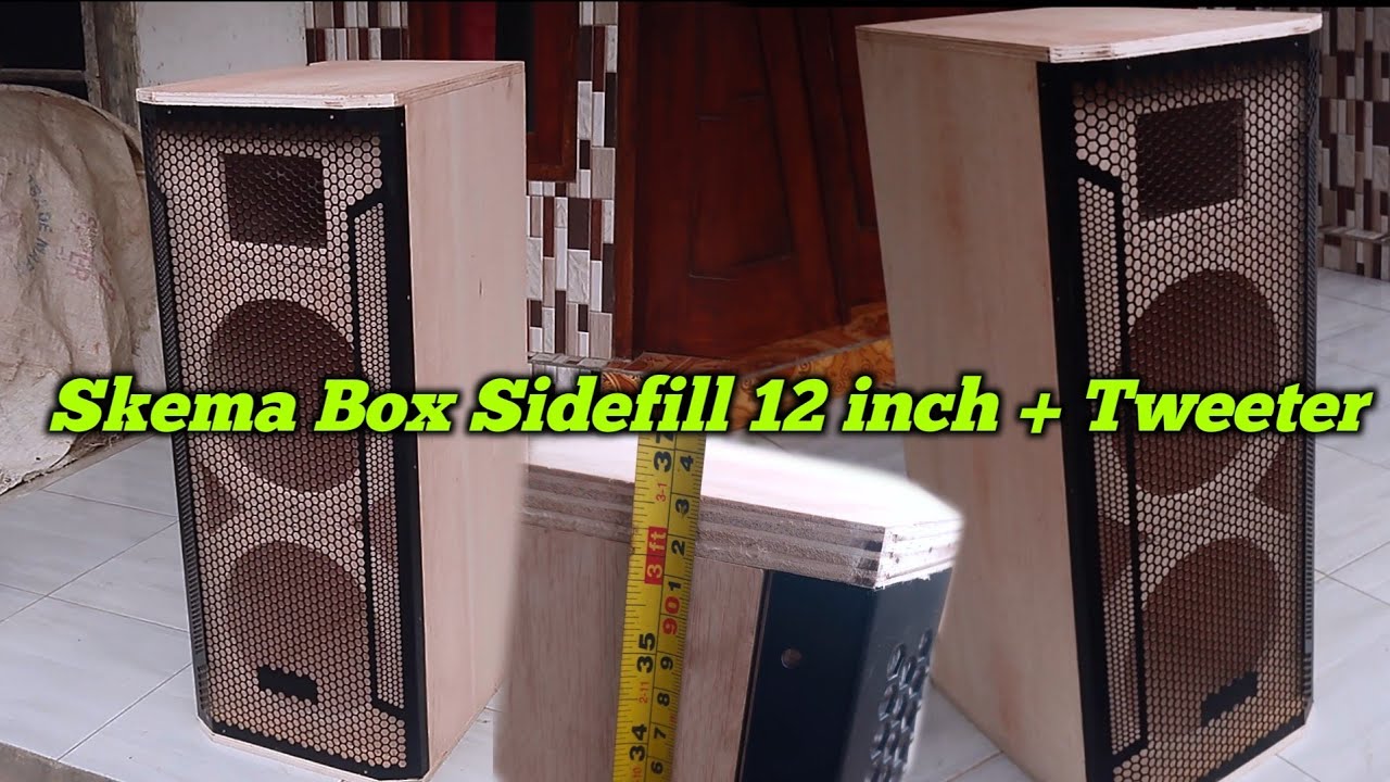 SIMPEL !!! REVIEW UKURAN/SKEMA BOX KONTROL PANGGUNG 12 INCH