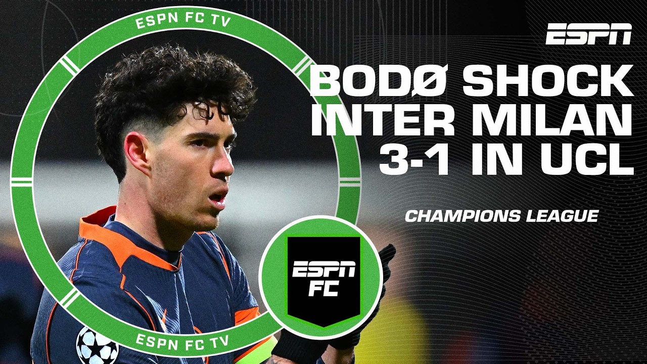 ‘DISASTER FOR INTER!’ Bodø shock Inter Milan in Champions League first leg | ESPN FC
