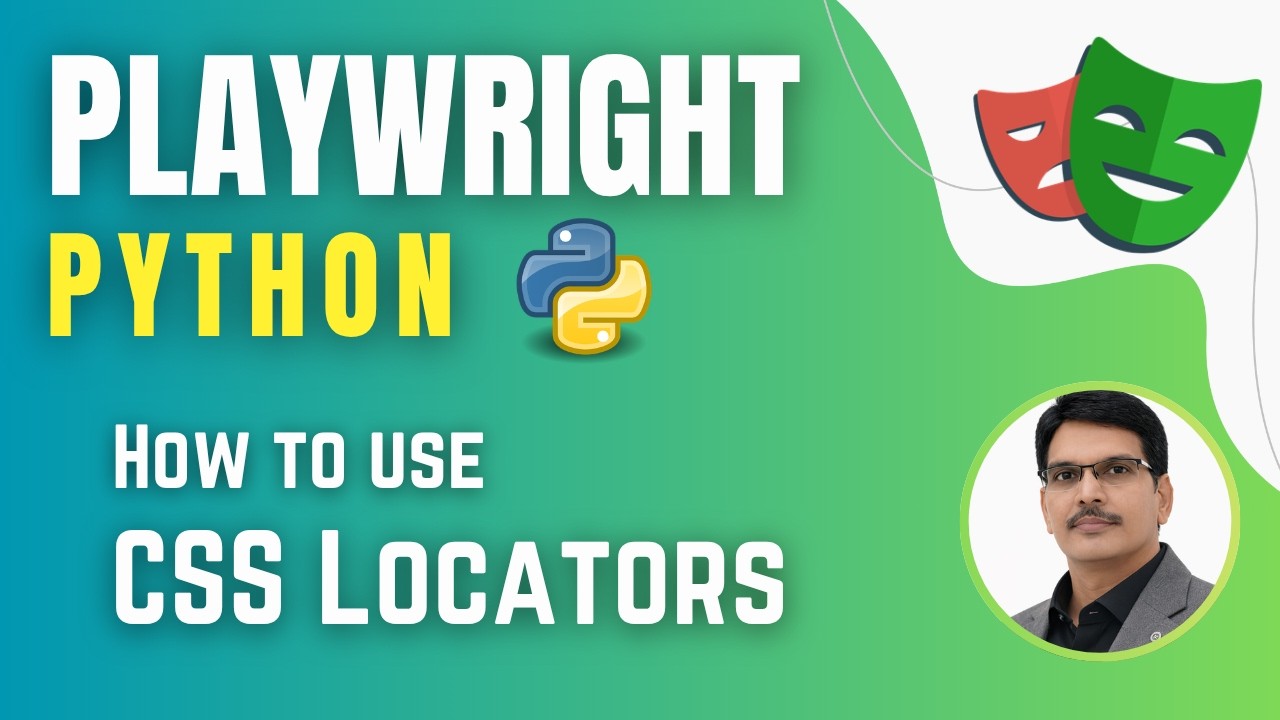 Playwright with Python & Pytest | How to use CSS Locators in Playwright ( Session 3)