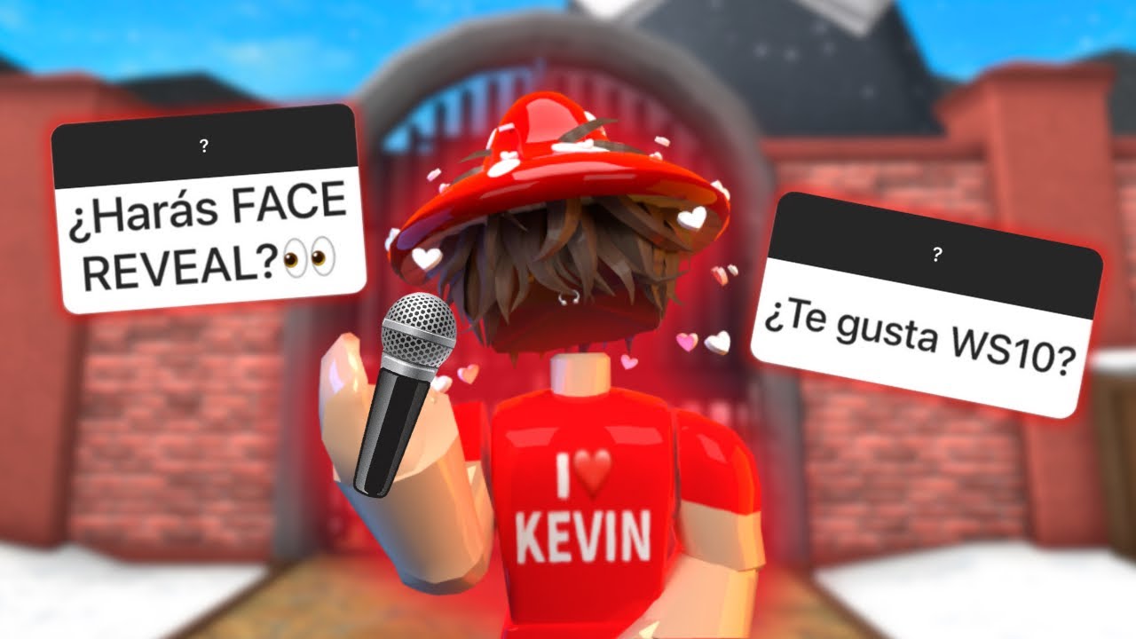 REVELANDO MI VOZ / FACE REVEAL? | Kevin Roblox