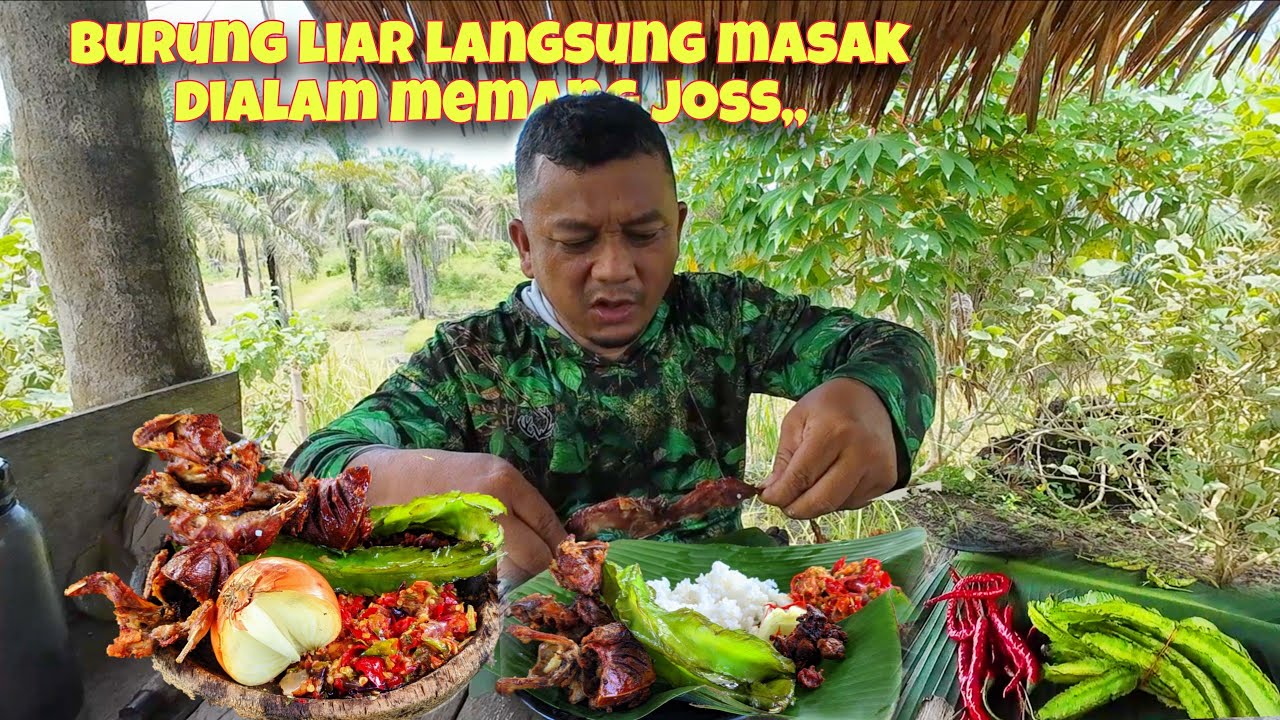 MEMASAK DIALAM || FIX INI TER ENAK BURUNG KRIUK ft TUMIS KECIPIR 