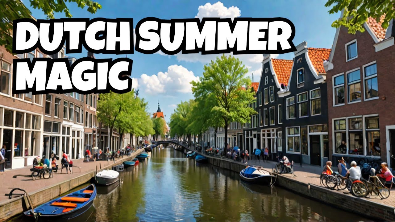 🇳🇱WALKING IN NETHERLANDS SUMMER 2023- HELLEVOETSLUIS ZUIDLAND 4K UHD🇳🇱