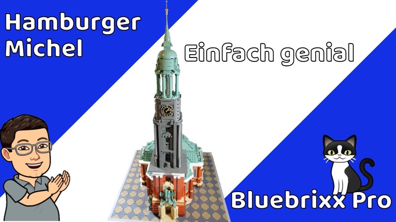 Gigantischer Hamburger Michel - Bluebrixx Pro - Architektur - 104370