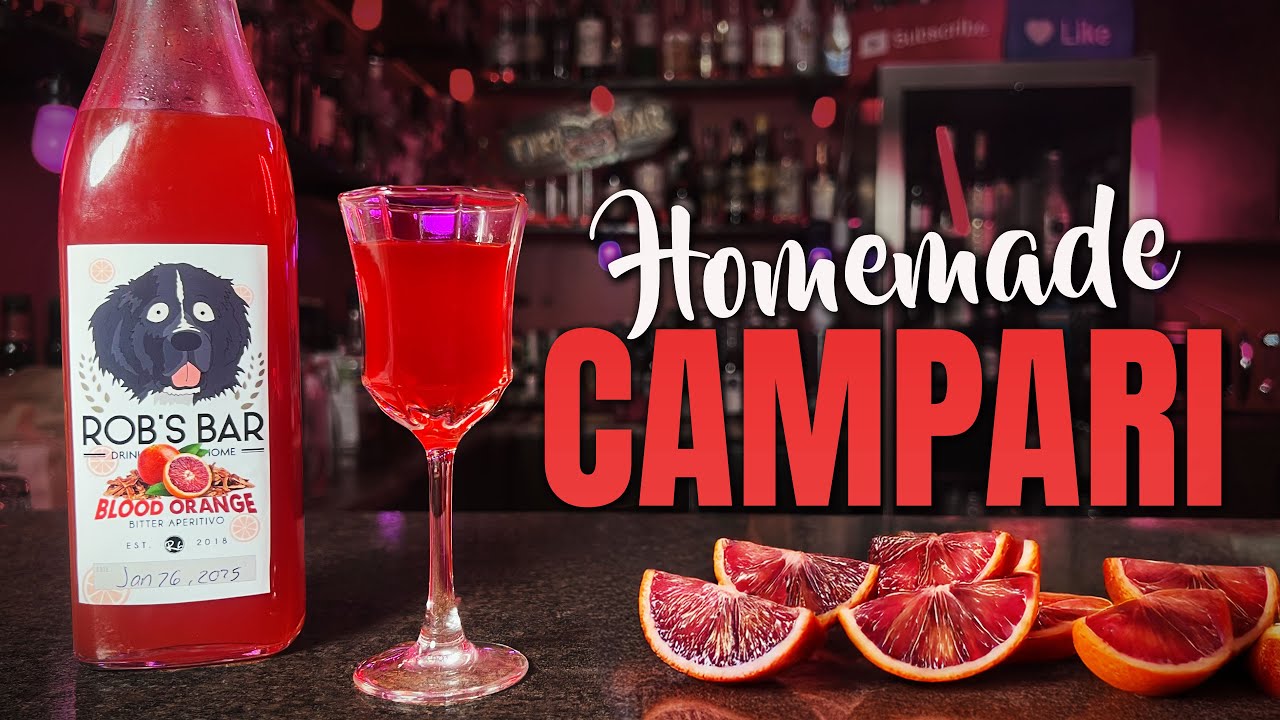 Homemade Campari: How to Make Your Own Blood Orange Aperitivo