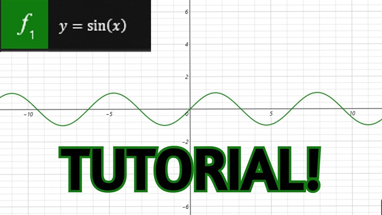 How to create a SIN/COS/TAN wave in the Windows 10 Calculator! (2022)