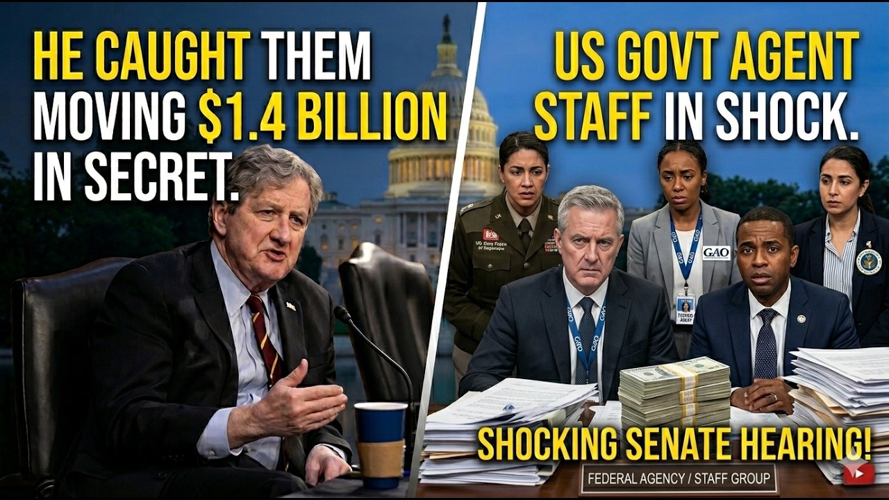 He Moved $1.4 BILLION in Secret... Then Sen. Kennedy Caught Him.