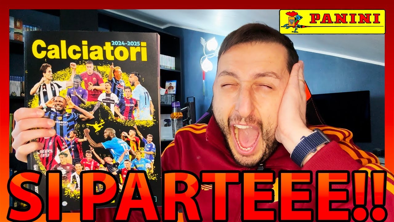 [SI PARTEEE‼️] COMINCIO L'ALBUM DELLE FIGURINE PANINI 2024/25‼️