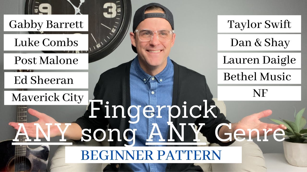 Fingerpick ANY Song ANY Genre  ||  BEGINNER Pattern  || THIS CHANGES EVERYTHING.
