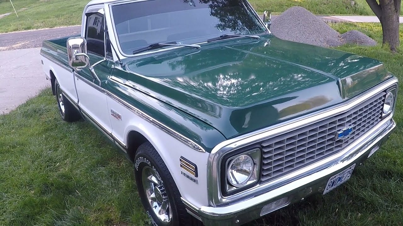 Beautiful 1972 Chevrolet C20 Truck!