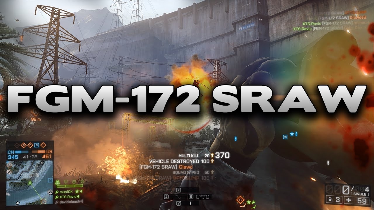 Battlefield 4 FGM-172 SRAW