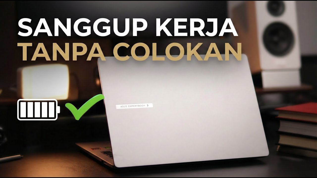 Ngedit & Multitasking Lancar! Laptop Ini Bisa Kerja Tanpa Dicharge Berjam-jam