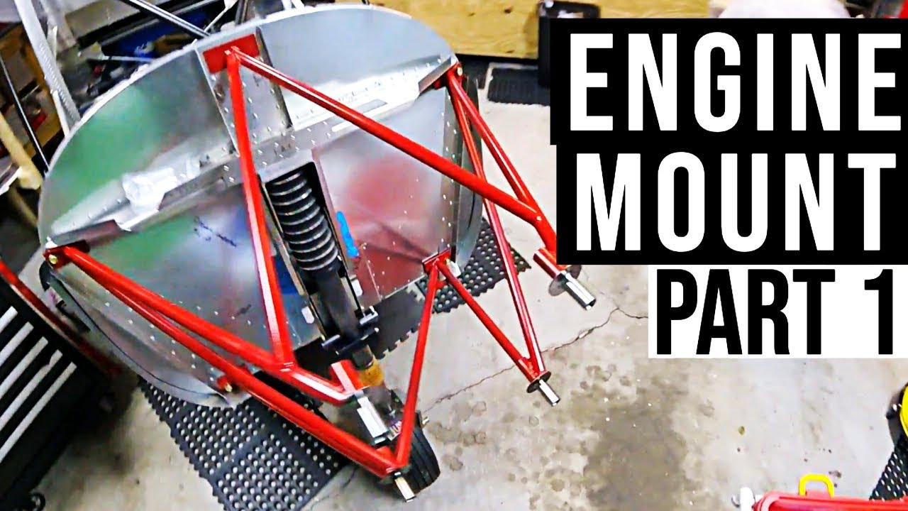 Installing the Engine Mount Part 1 - Zenith 750 Cruzer - UL Power 350is
