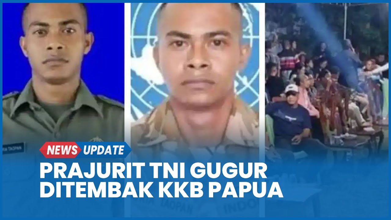 Senjata Dirampas, Prajurit TNI Praka Satria Taopan Satgas Pamtas Mobile Gugur Ditembak KKB Papua