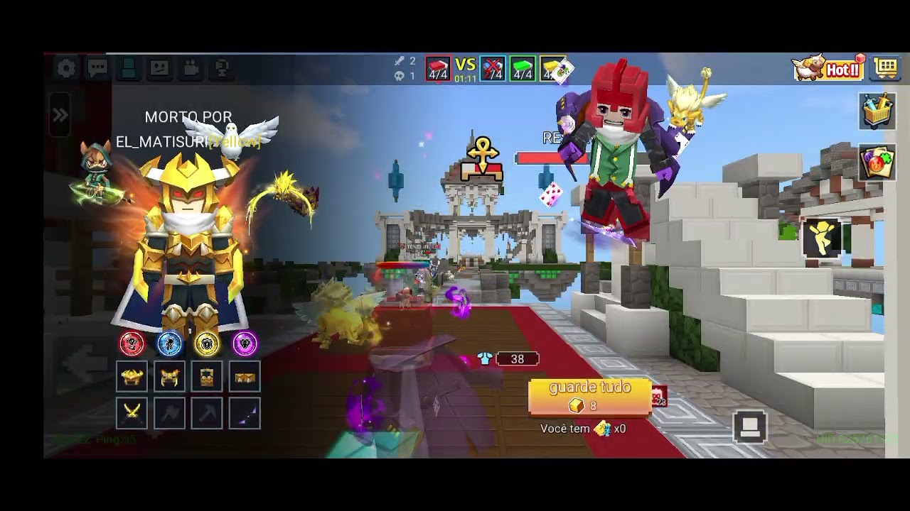 Primeiro vídeo de blockman go 