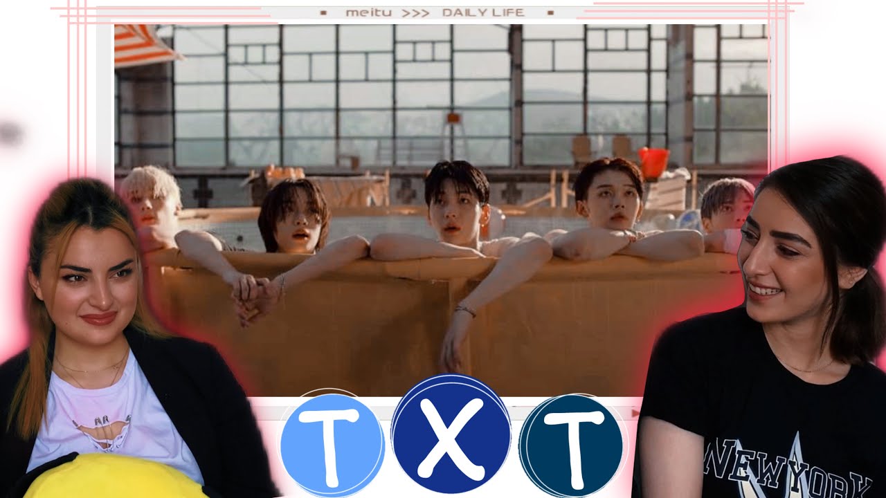 TXT (투모로우바이투게더) '0X1=LOVESONG feat. Seori Official Реакция!Reaction![Rus.react]XMM.Kpop