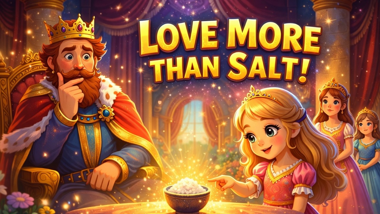 A King, Three Daughters & a Lesson About True Love  Moral Story