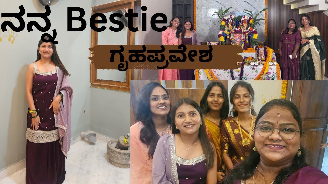 My besti’s housing ceremony 🧿🎀