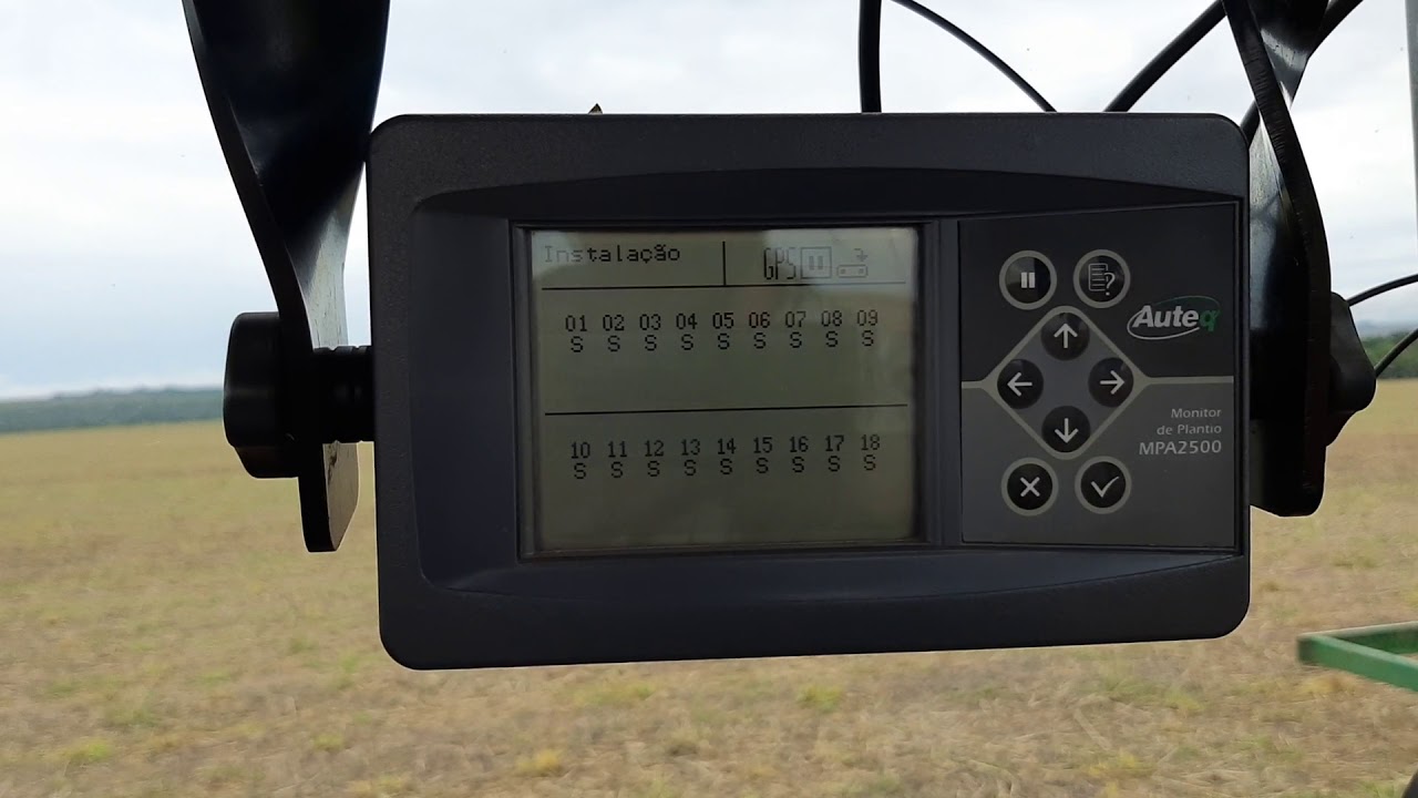 Auteq MPA 2500 instalação de sensores