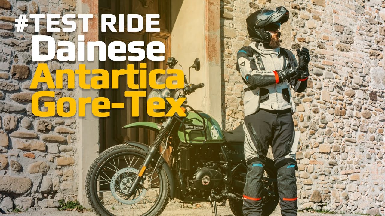 TEST Dainese Antartica - Il completo da moto più COSTOSO?
