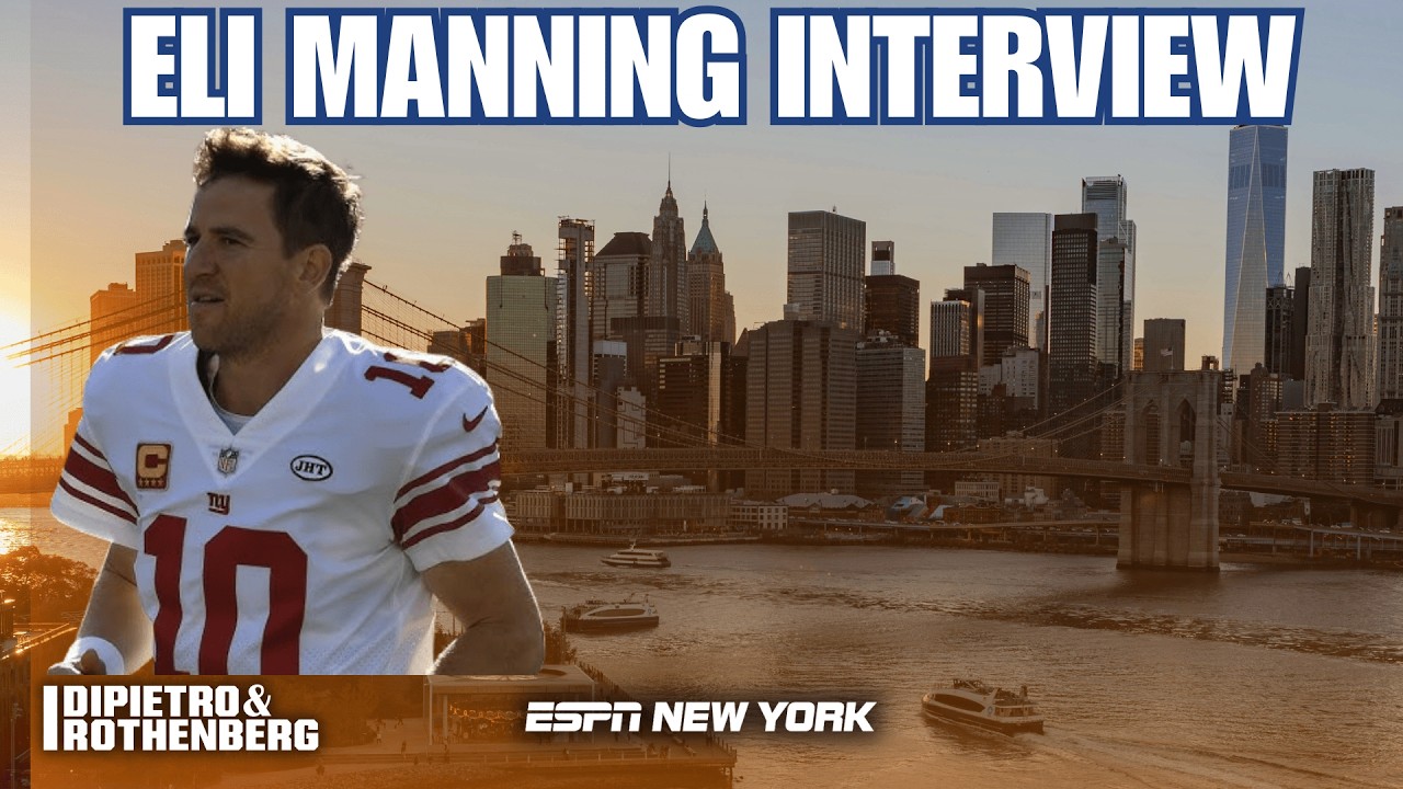 Eli Manning Talks Jaxson Dart & the NFL HOF- Dipietro & Rothenberg