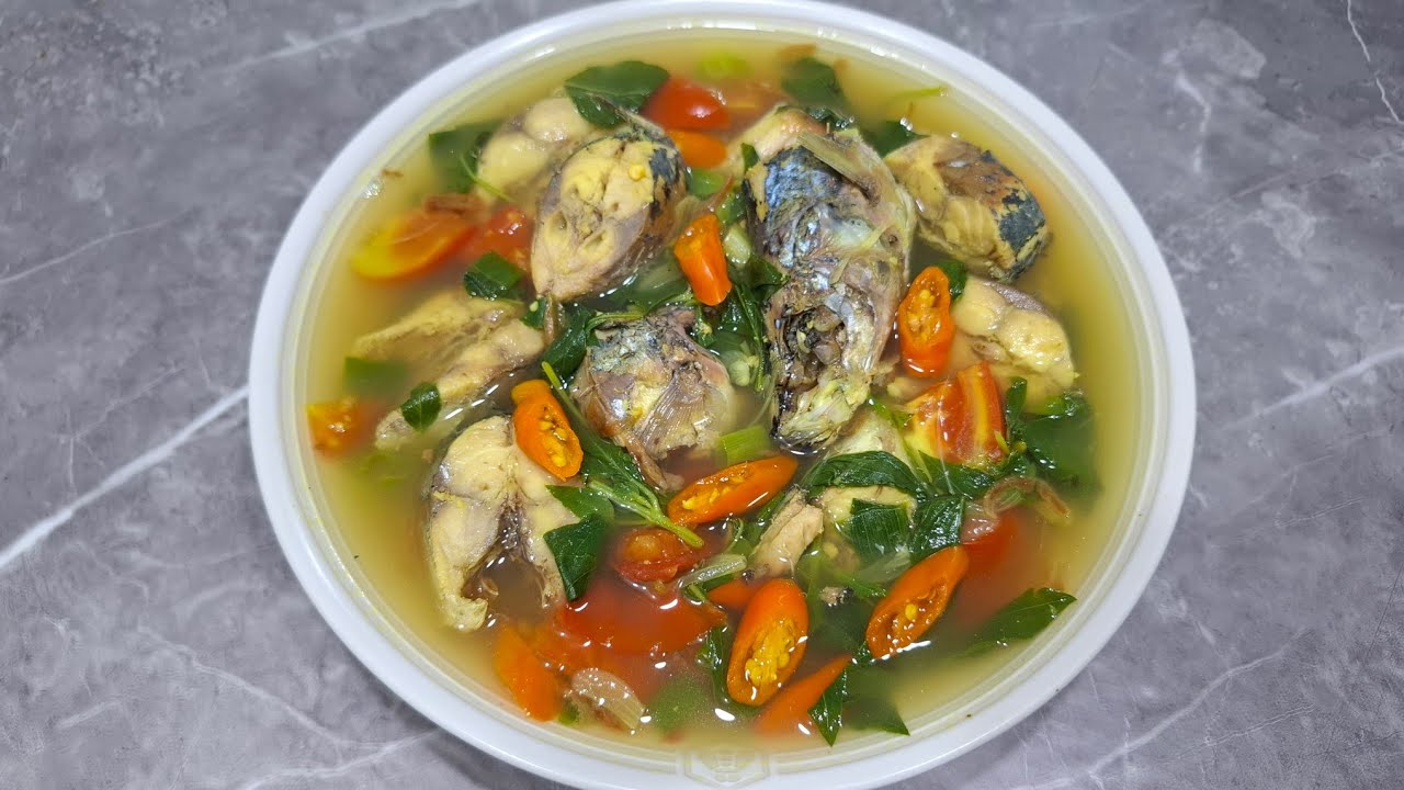 Cara membuat resep IKAN KUAH PINDANG KEMANGI Yang enak banget