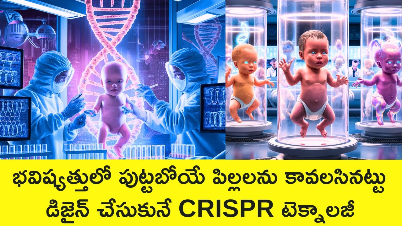 CRISPR Gene Editing Technology Explained in Telugu | Genetic Engineering Documentary in Telugu Badi