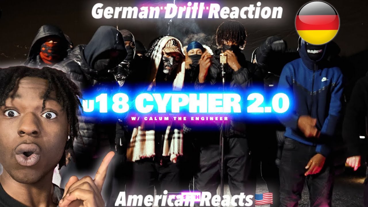 THEY’RE REALLY UNDER 18? American React to German Drill!Stu Sesh - u18 Cypher w/ Calum The Engineer