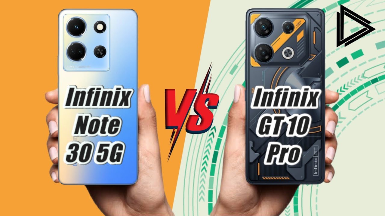 Infinix Note 30 5g vs Infinix GT 10 Pro