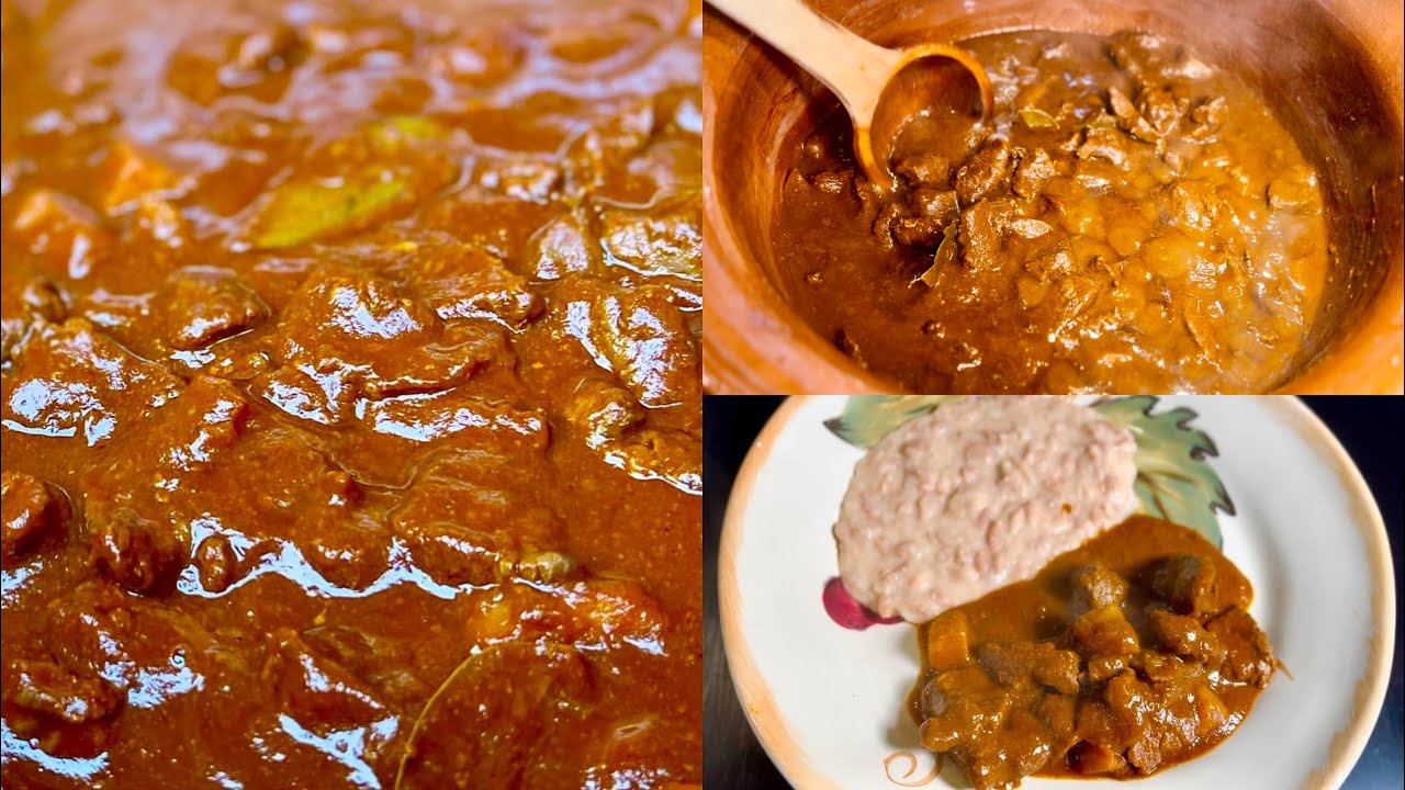 BISTEC DE RES EN CHILE PASILLA  / GUISADO DE RES