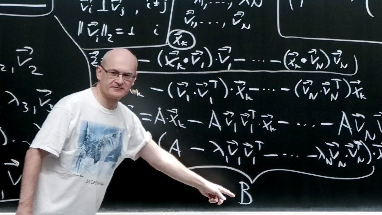 Deflation method for finding more eigenvectors and eigenvalues