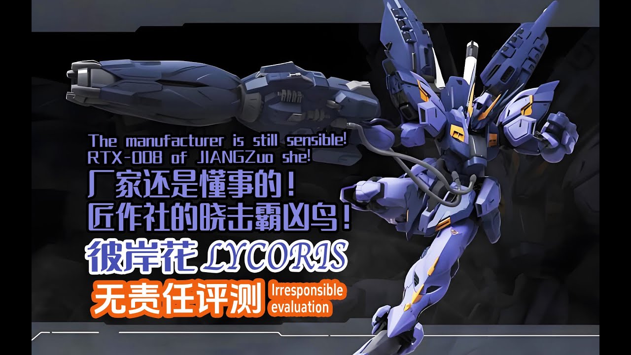 The manufacturer is still sensible! RTX-008 of JIANGZuo she! lycoris!!Irresponsible evaluation!