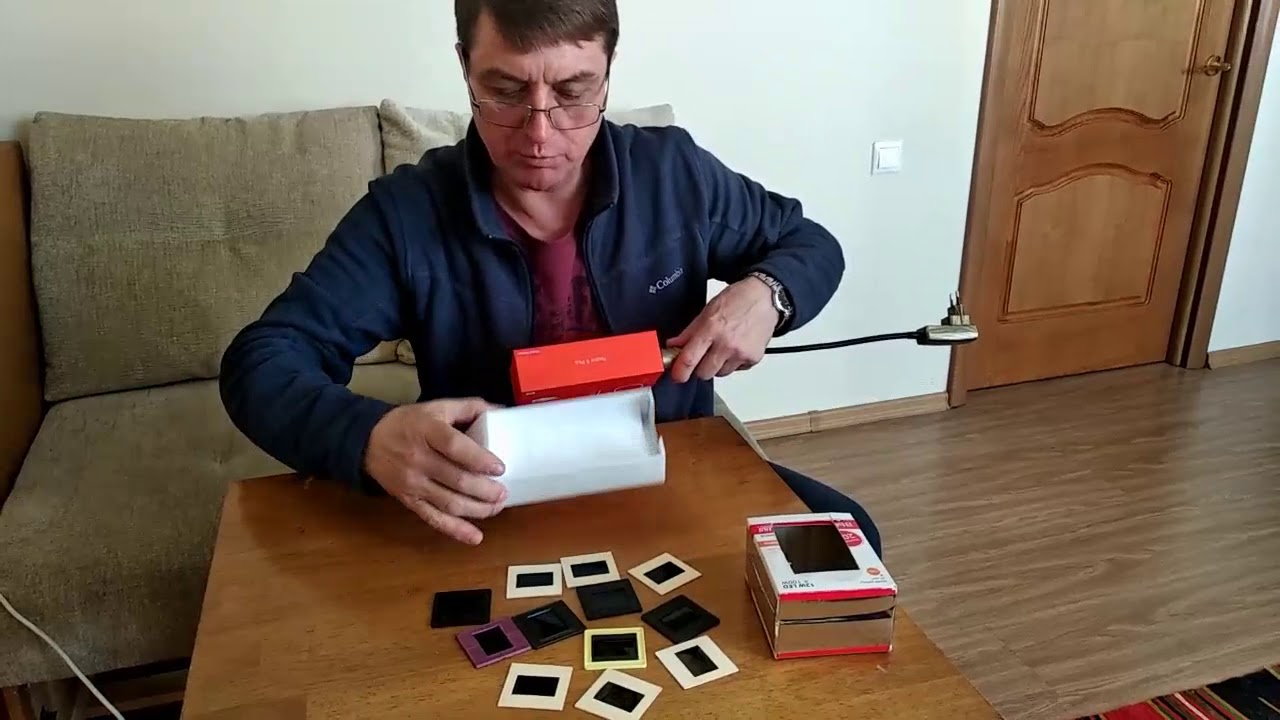 Как оцифровать слайды в домашних условиях.