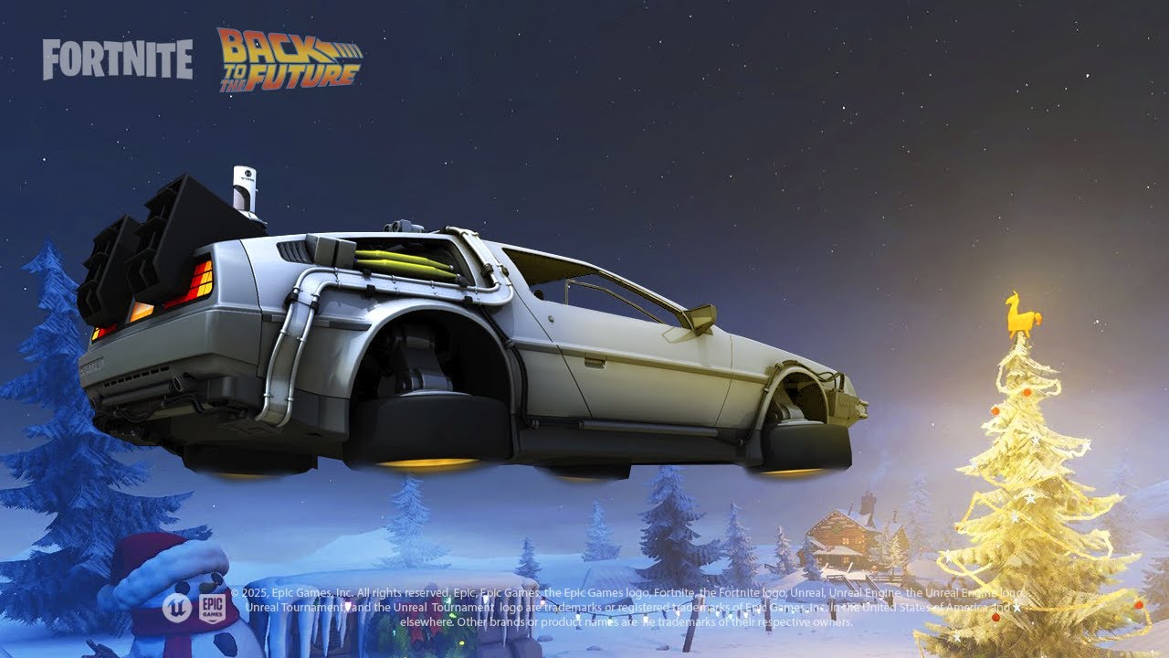 FORTNITE X BACK TO THE FUTURE DELOREAN NEW INFOS AND RELEASE DATE!!!