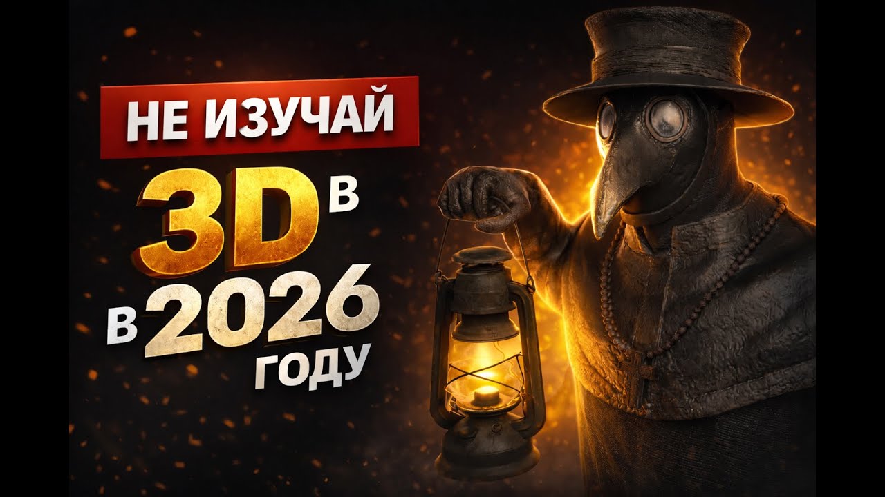 НЕ ИЗУЧАЙ 3D В 2026 ГОДУ! Пока не посмотришь это видео