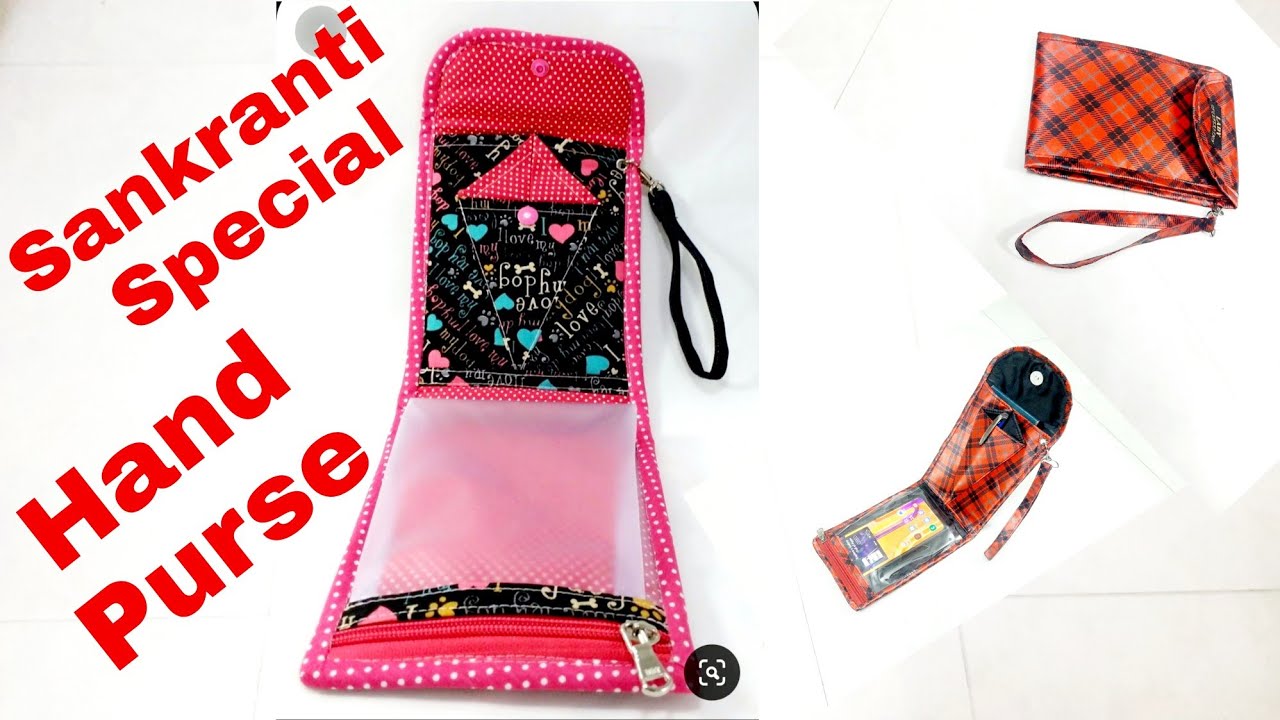 DIY:(Sankranti Special) Designer Handpurse No.22, By Anamika Mishra...
