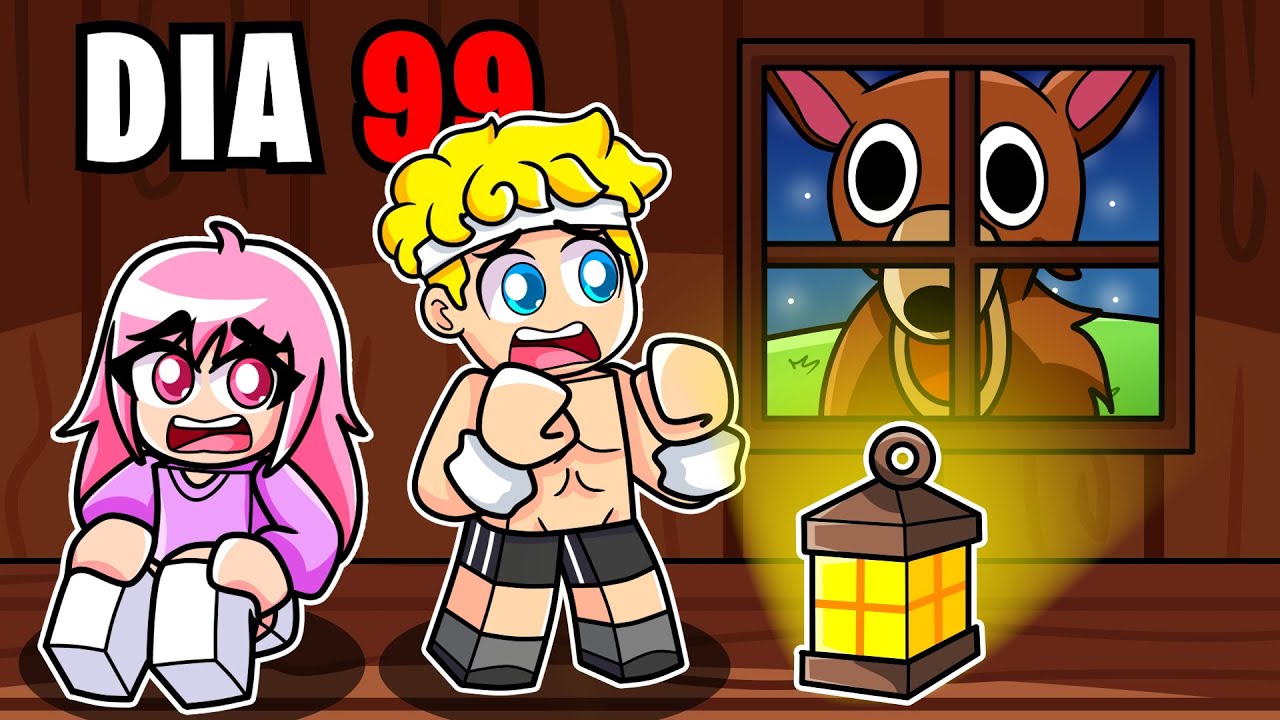 Jugué 99 NOCHES con MI AMIGA en ROBLOX!